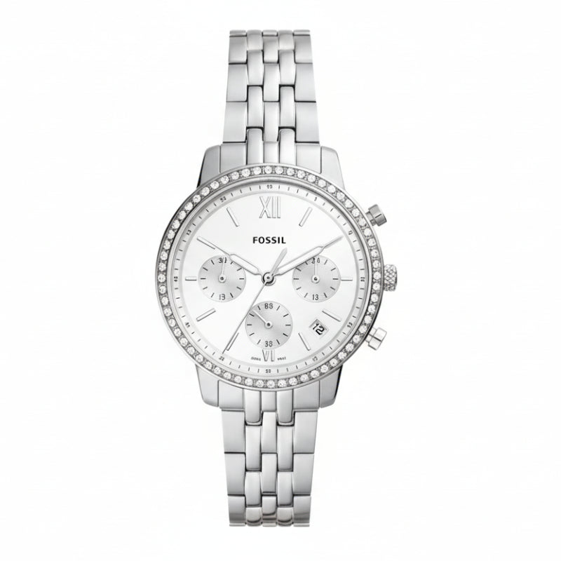 Fossil Neutra Women's 36mm Bracelet Watch - Silver