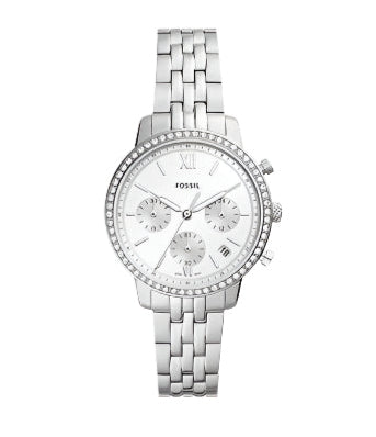 Fossil Neutra Women's 36mm Bracelet Watch - Silver