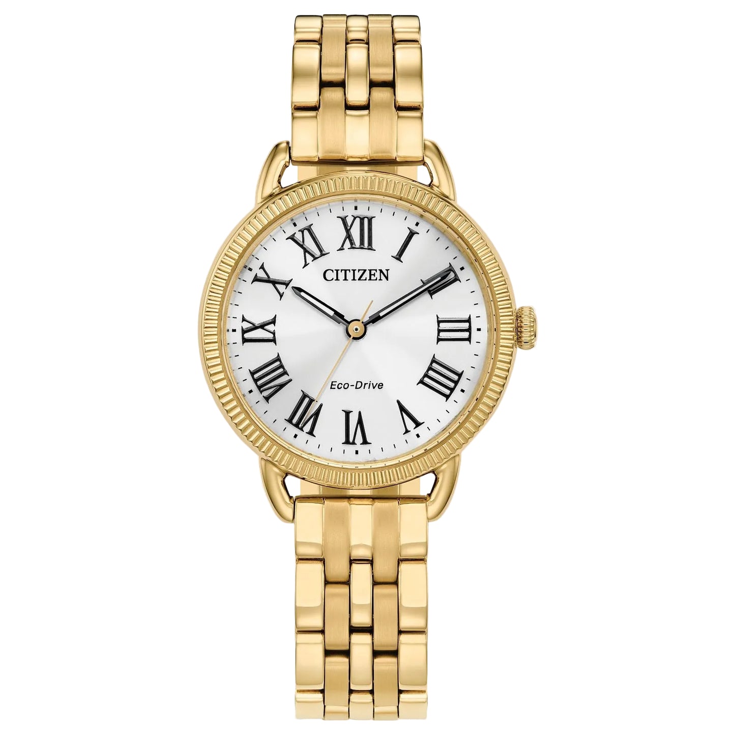 Citizen Classic Coin Edge Women's 29mm Eco Drive Stainless Steel Bracelet Watch