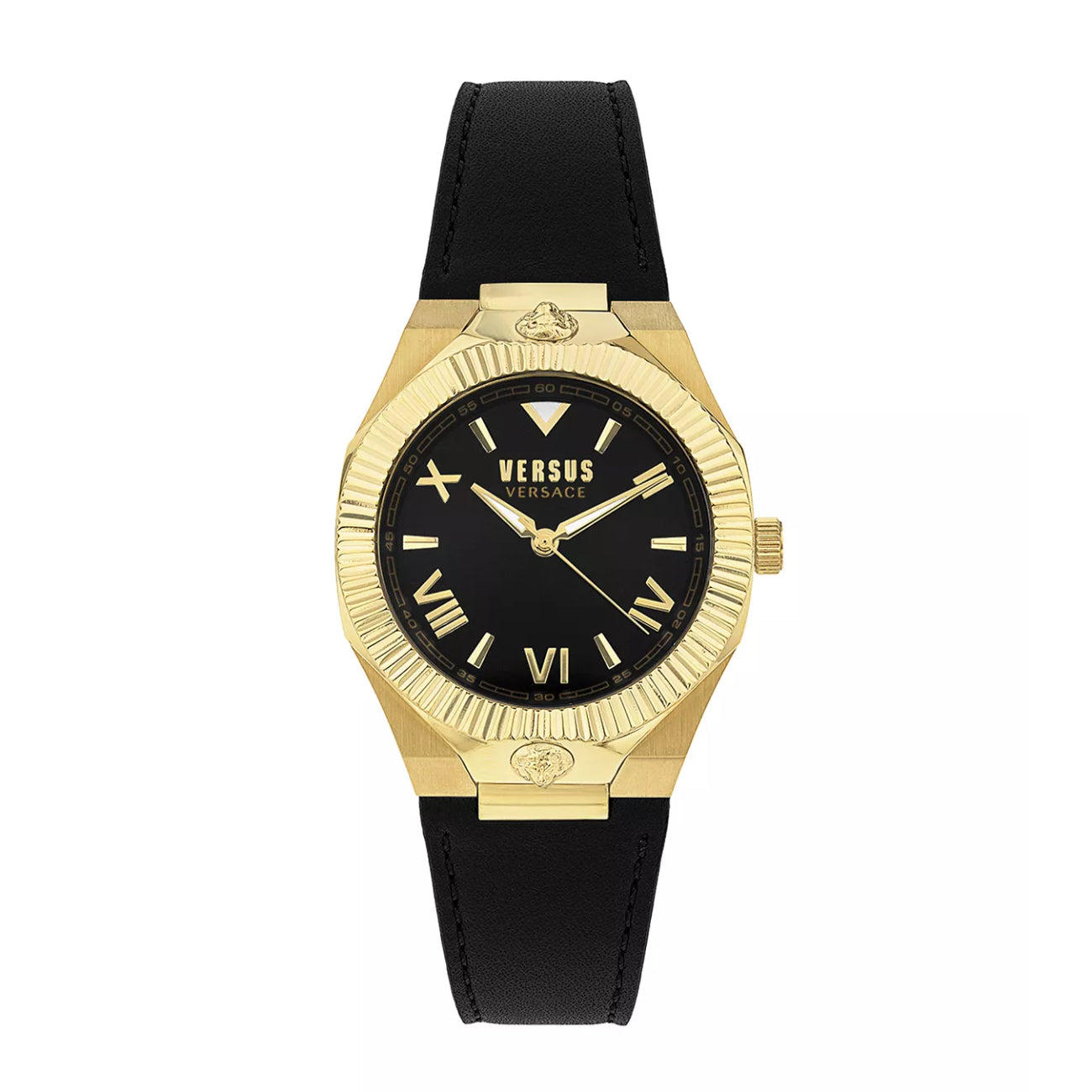 Reloj Versus Versace Echo Park para mujer, correa de tres manecillas de 36 mm, color negro
