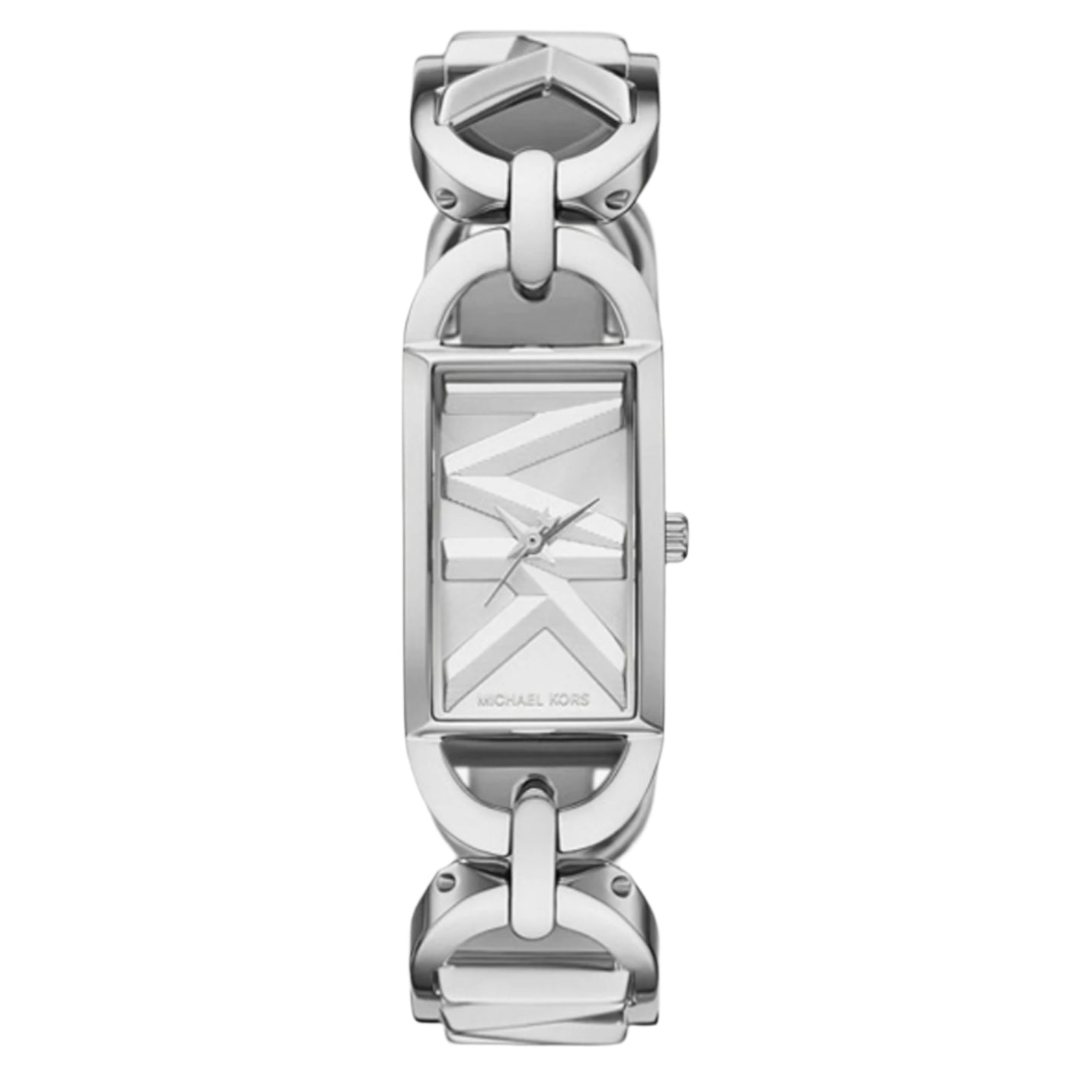 Reloj de pulsera de cuarzo Michael Kors Mini Empire para mujer de 30 mm - Plateado