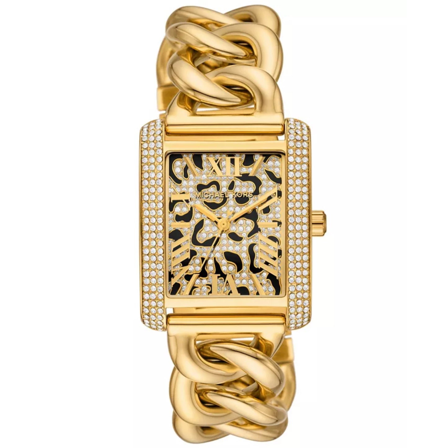 Reloj de pulsera de cuarzo Michael Kors Emery para mujer de 31 mm - Plateado