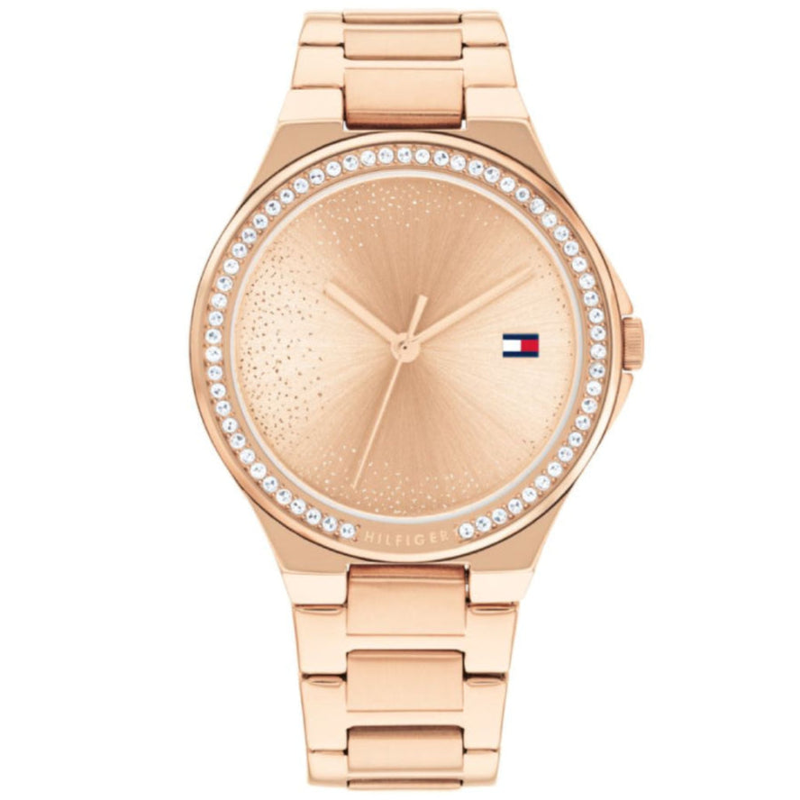 Reloj de pulsera Tommy Hilfiger Juliette para mujer de 36 mm en oro rosa
