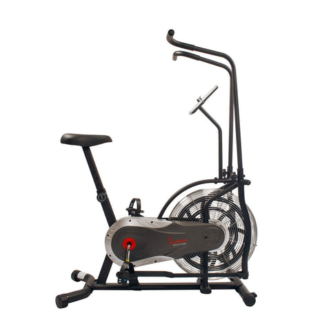 ?Sunny Health & Fitness Air Resistance Fan Exercise Bike - Black - Curacao