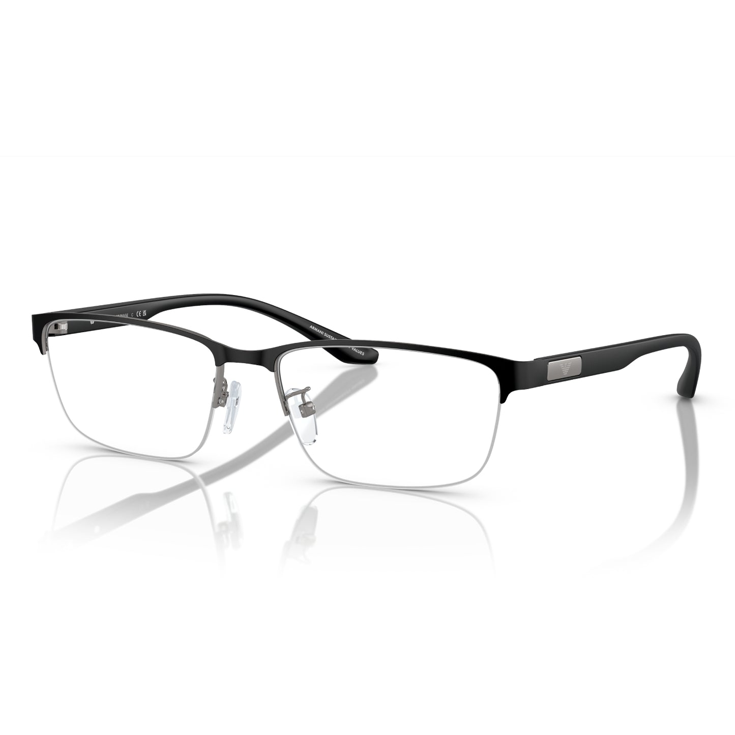 Anteojos rectangulares Emporio Armani EA1147 para hombre