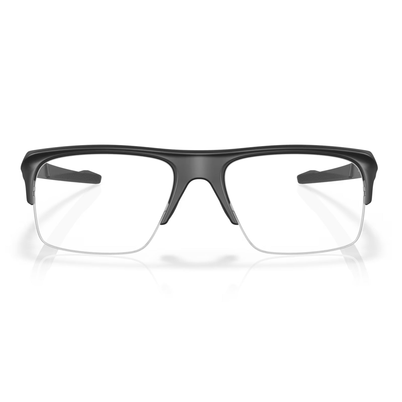 おくら Oakley Plazlink Men's Rectangle Eyeglasses, Satin Black– Curacao