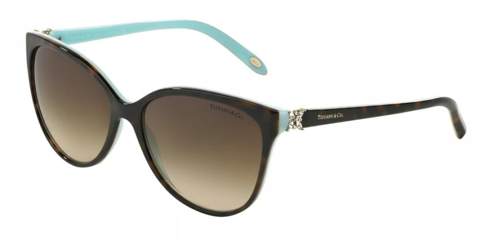 Tiffany LDS Havana/Blue Sunglasses - Curacao