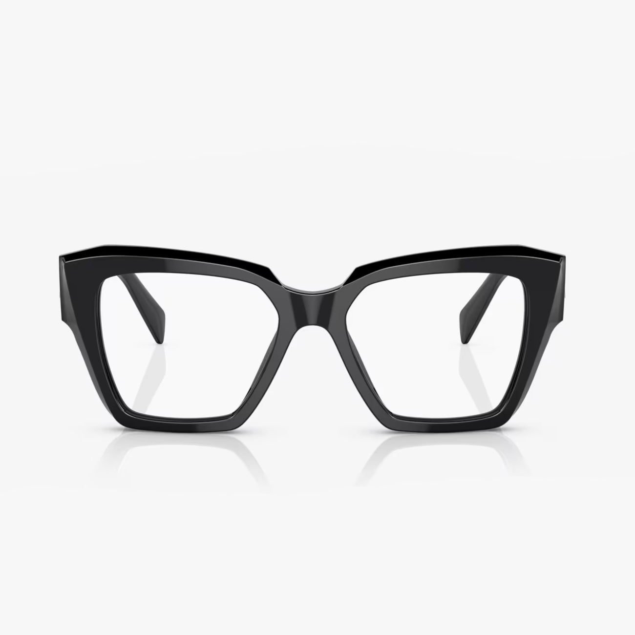 Gafas de sol cuadradas para mujer Prada, color negro