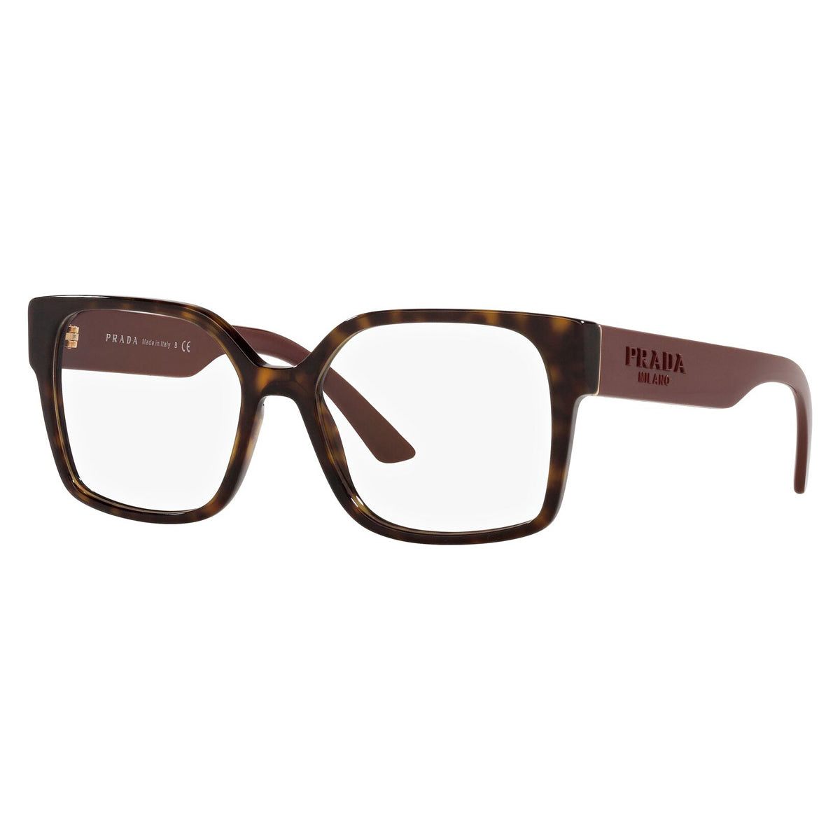 Prada Women's PR10WV Rectangle Eyeglasses