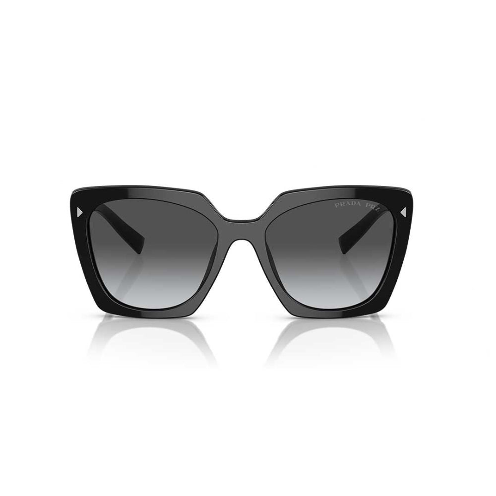 Gafas de sol cuadradas para mujer Prada, color gris