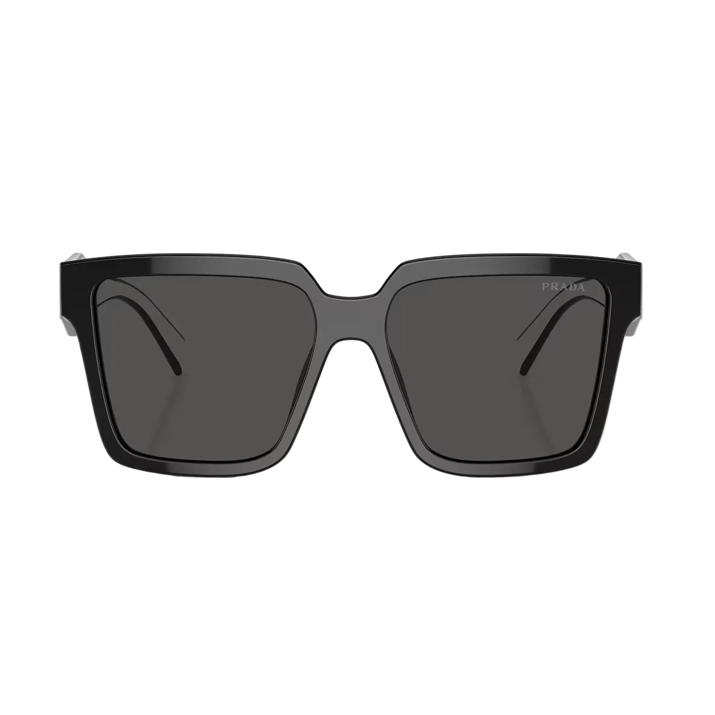 Gafas de sol cuadradas para mujer Prada, gris oscuro