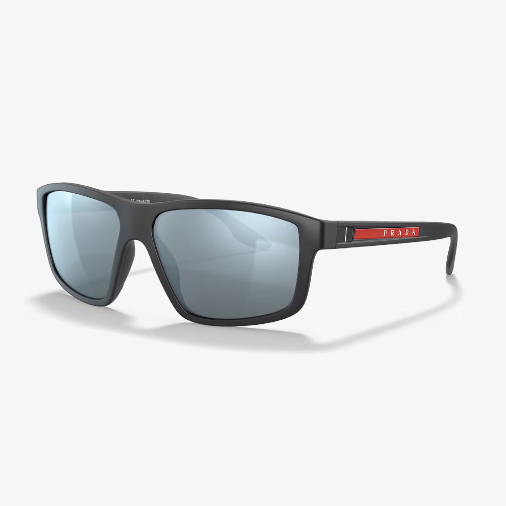 Gafas de sol rectangulares con espejo PS02XS de Prada Linea Rossa para hombre