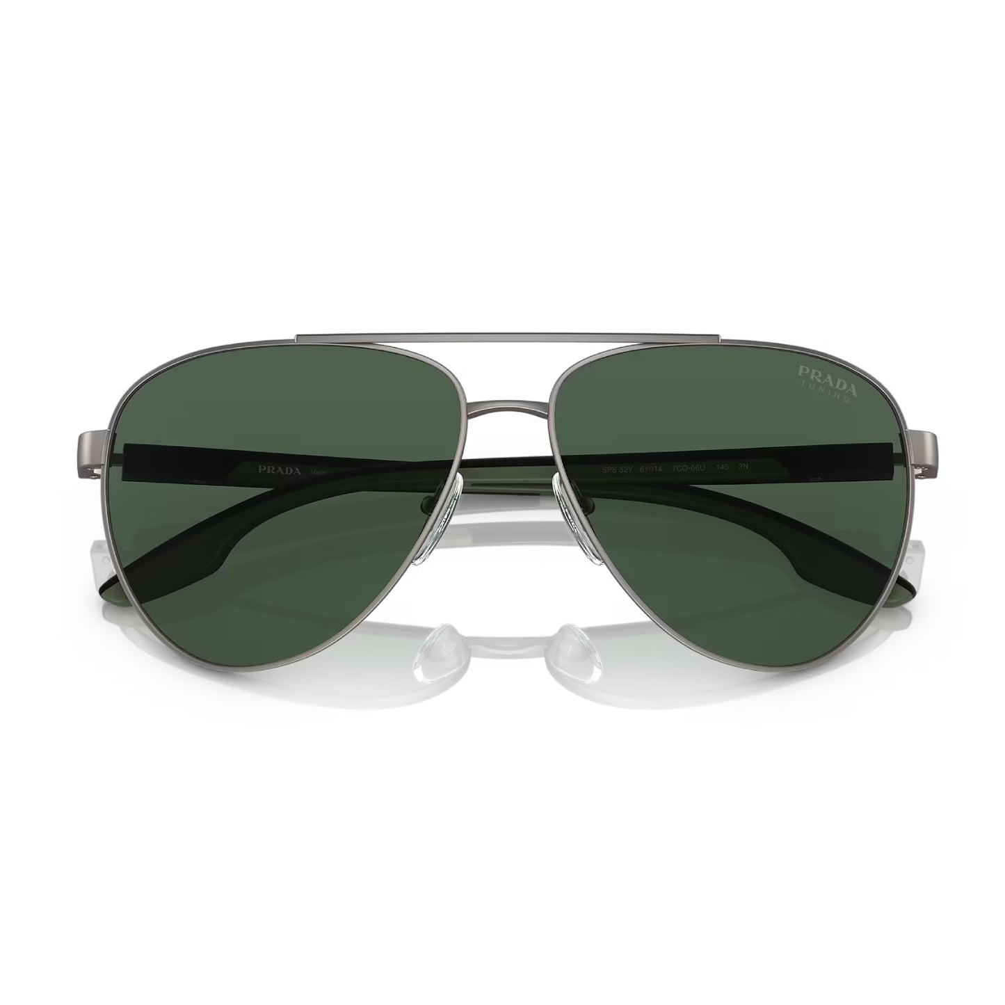 Prada Linea Rossa Men's PS 52YS Pilot Solid Color Sunglasses