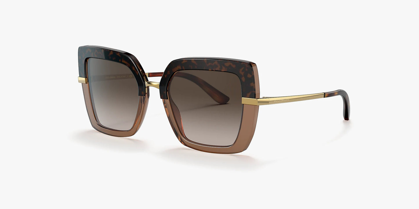 Gafas de sol cuadradas con degradado DG4373 de Dolce & Gabbana para mujer