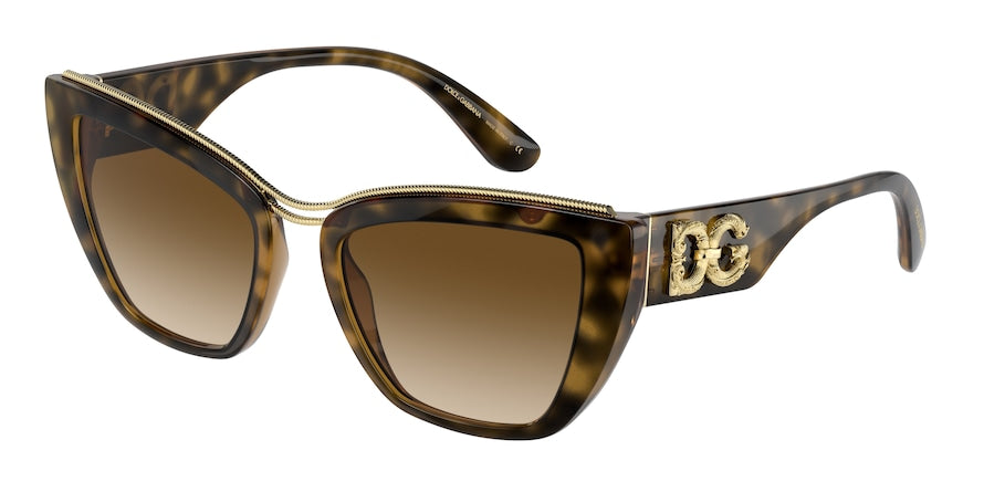 Dolce & Gabbana Black Gradient Grey Sunglasses - Curacao