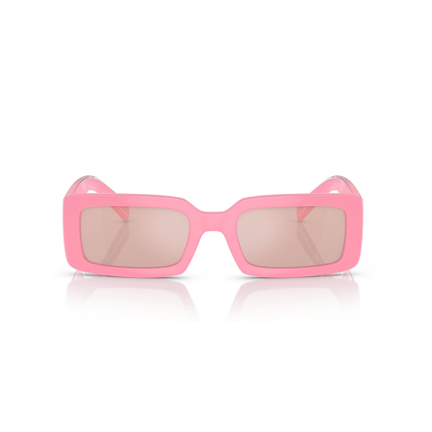 Gafas de sol rectangulares con efecto espejo DG6187 de Dolce & Gabbana para mujer