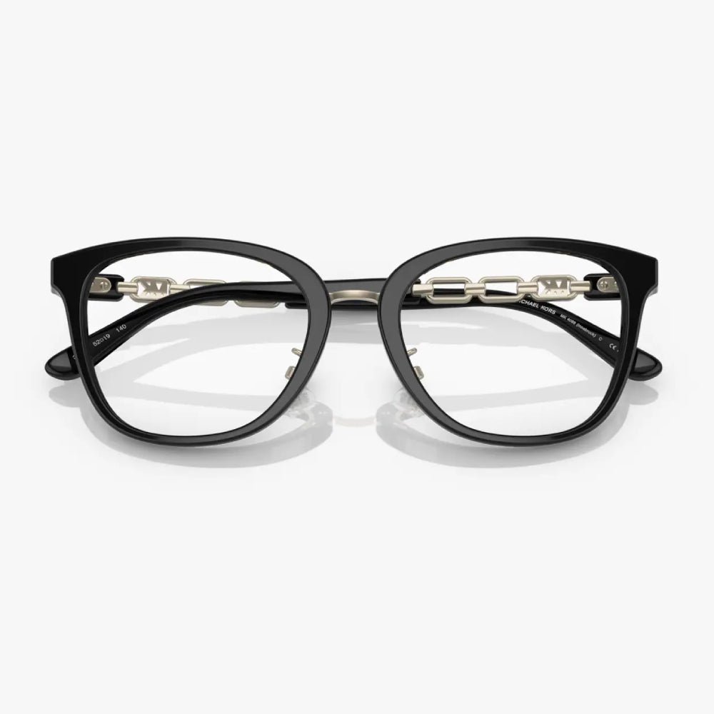 Michael Kors Innsbruck Women's Square Eyeglasses, Black