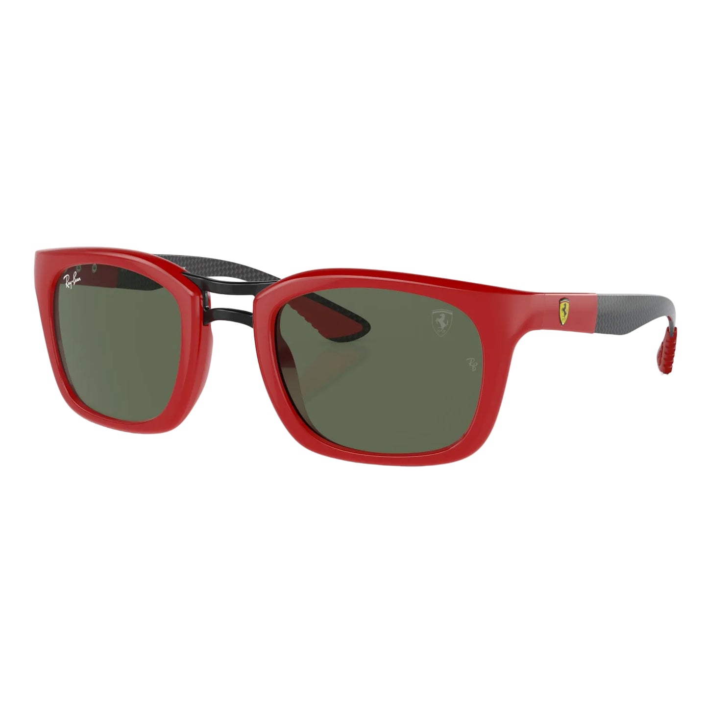 Gafas de sol clásicas cuadradas unisex Ray-Ban Scuderia Ferrari RB8362M