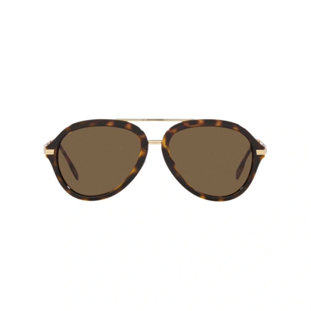 Gafas de sol Burberry Jude Pilot de color liso para hombre BE4377