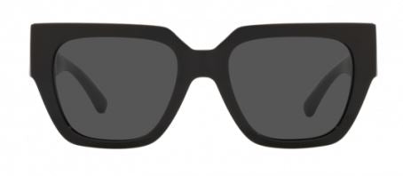Versace Black Dark Grey Sunglasses
