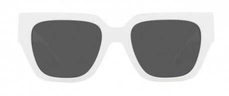 Versace 0VE4409 White Dark Grey Sunglasses