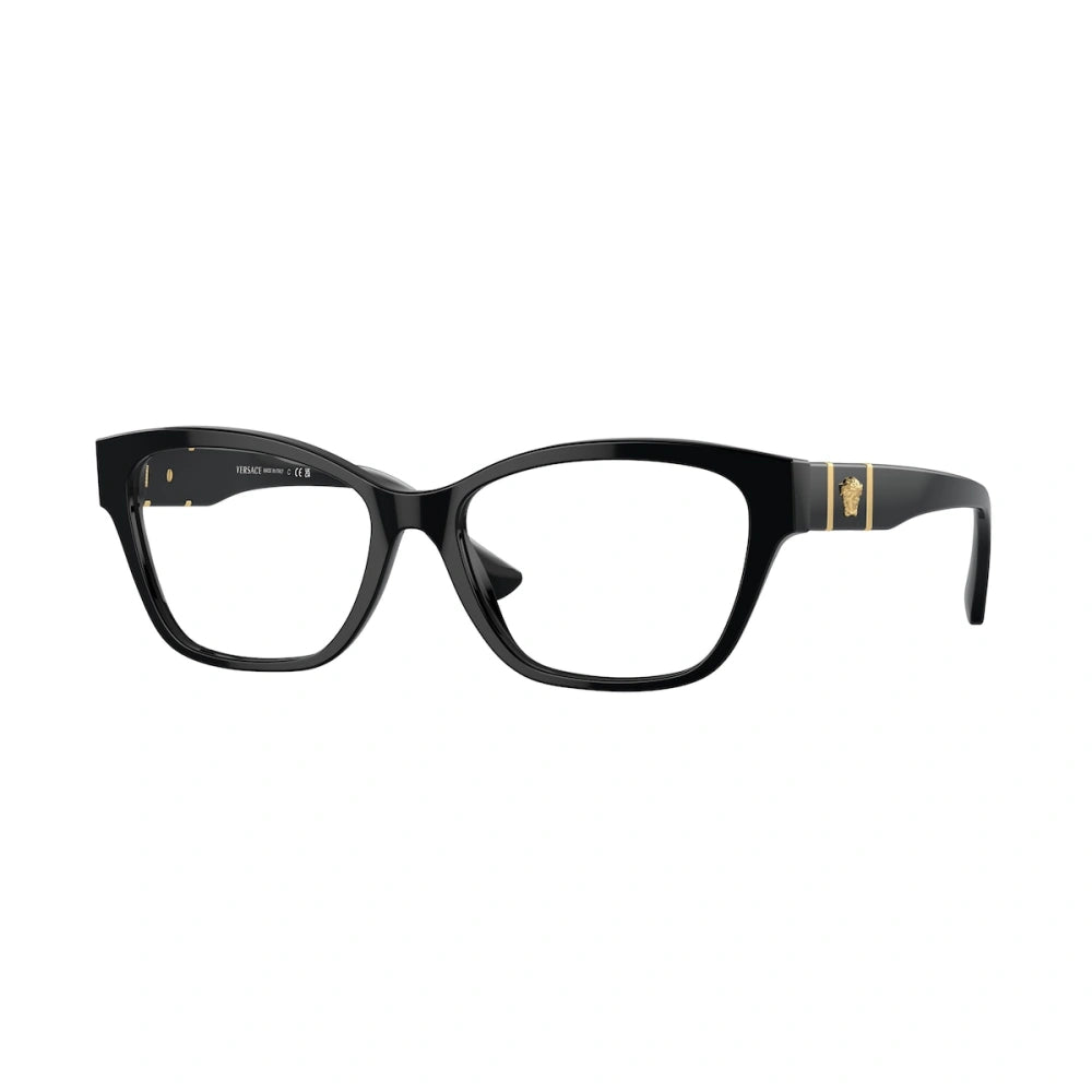 Gafas de sol con forma de ojo de gato VE3344 para mujer de Versace, color negro