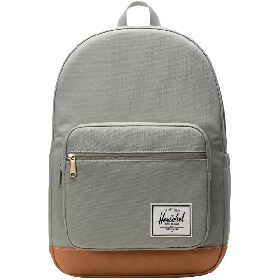 Herschel Pop Quiz 25L Backpack - Seagrass/Natural/White Stitch Curacao