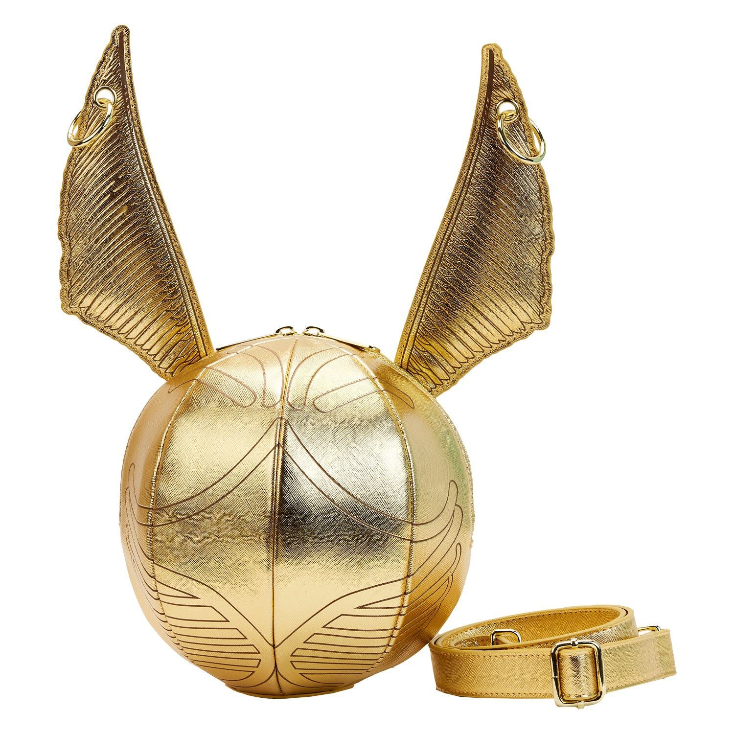 Loungefly Harry Potter Golden Snitch Crossbody Bag– Curacao
