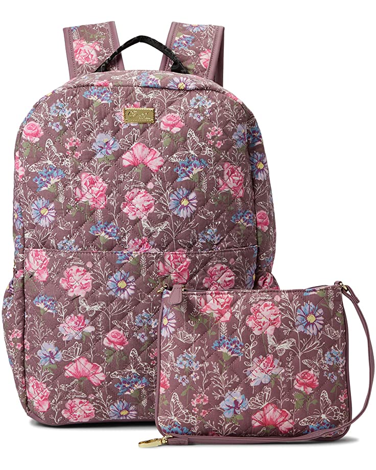 Luv Betsey Cotton Quilted Backpack Pullout , Shopping w  display picture 1