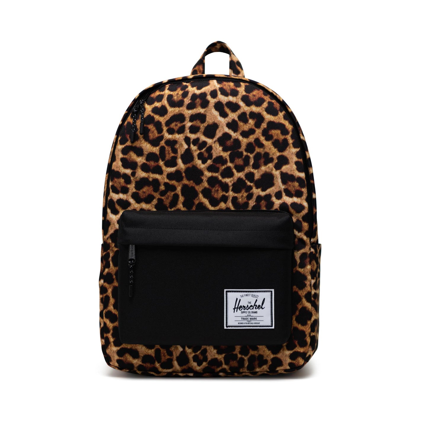 Mochila extragrande Herschel Classic Leopard Print Settlement - Leopardo negro
