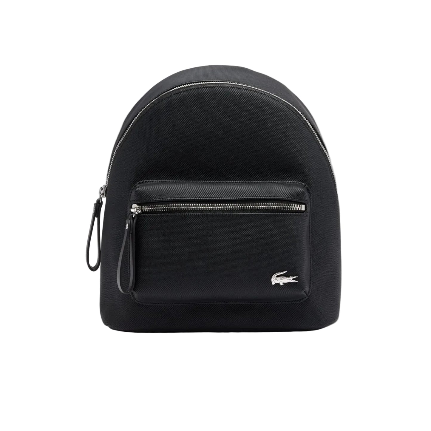 Lacoste Piqué-Effect Canvas Backpack - Black