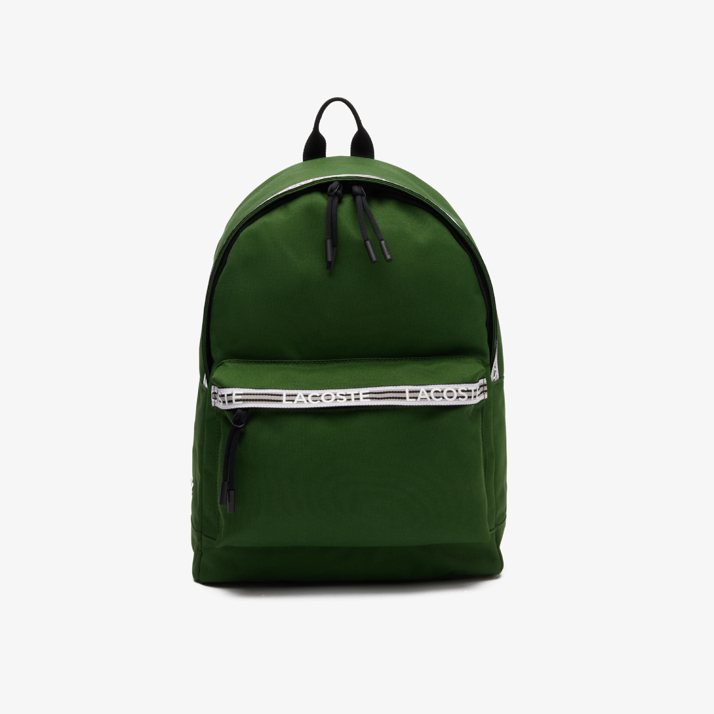 Lacoste Neocroc Backpack with Zipped Logo Straps - Vert Noir Blanc (Green)