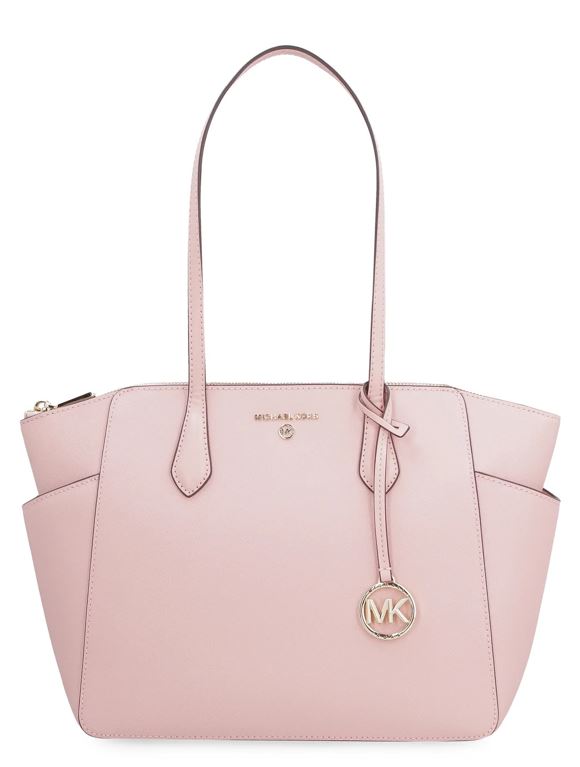 Michael Kors Marilyn Medium Top Zip Tote - Light Pink