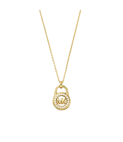Michael Kors 14K Gold-Plated Sterling Silver Mother of Pearl Lock