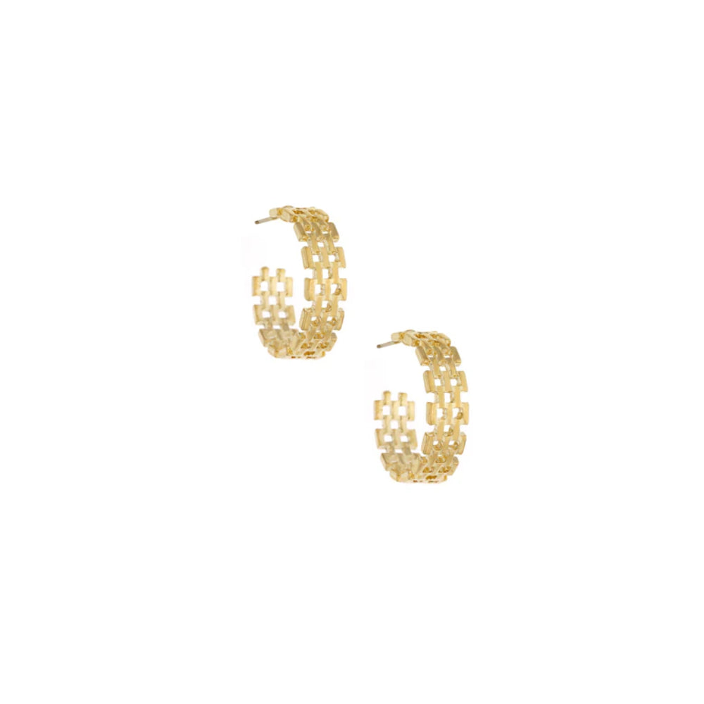Ettika Modern Chainmail Women's in 18k Gold Plated over Metal