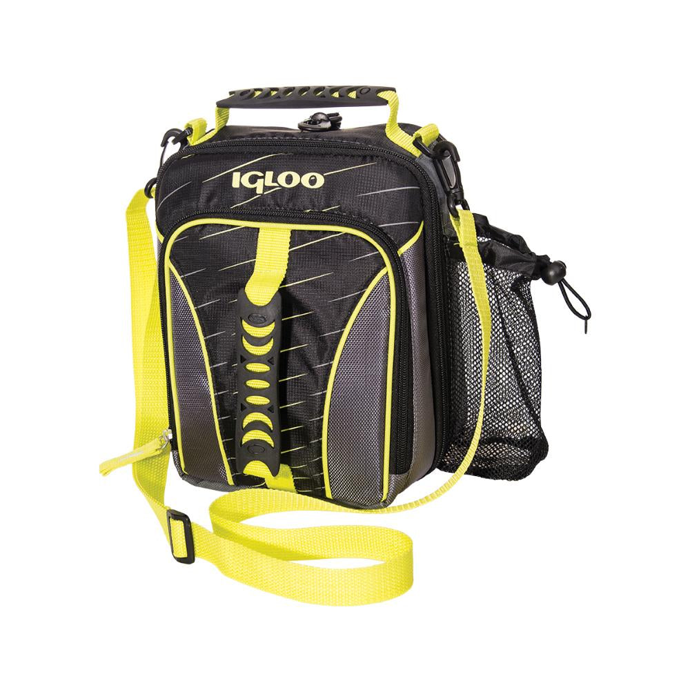 Bolsa térmica para el almuerzo Igloo, color gris y amarillo