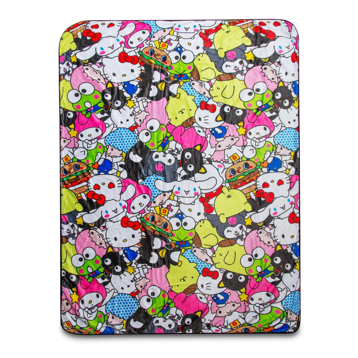 Sanrio Hello Kitty And Friends 54" x 72" Fleece Throw Blanket