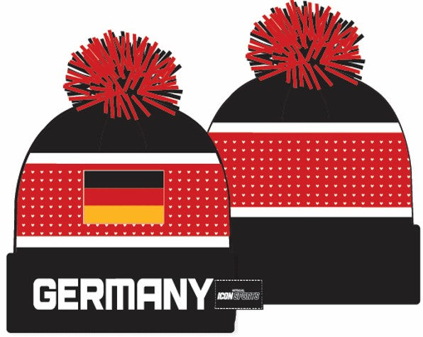 Gorro unisex adulto de la Copa del Mundo de Alemania de Icon Sports