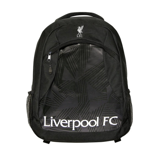 Icon Sports 21" Liverpool Fc Backpack with Front Zipper Pocket - Black - Curacao