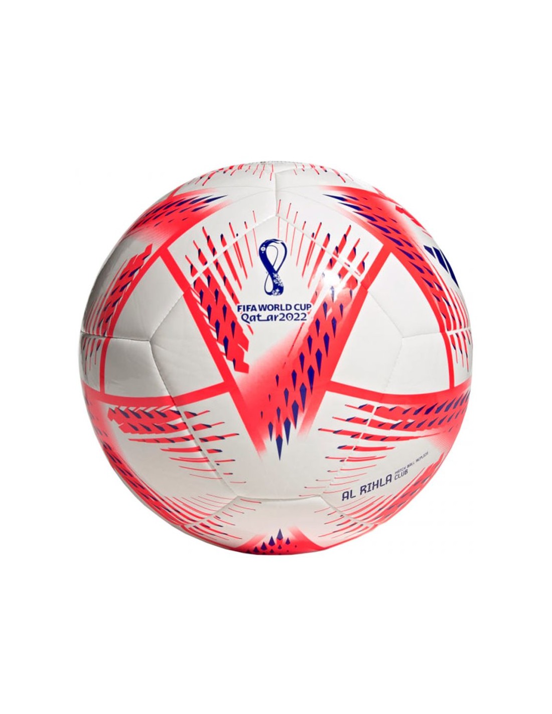Balón de fútbol Adidas Al Rihla Club talla 5 - Blanco/Rosa