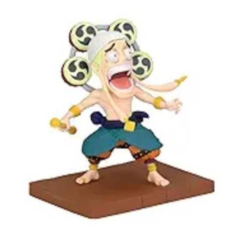 Banpresto One Piece Log Stories 2.75" Monkey D. Luffy and Enel Action Figure Set
