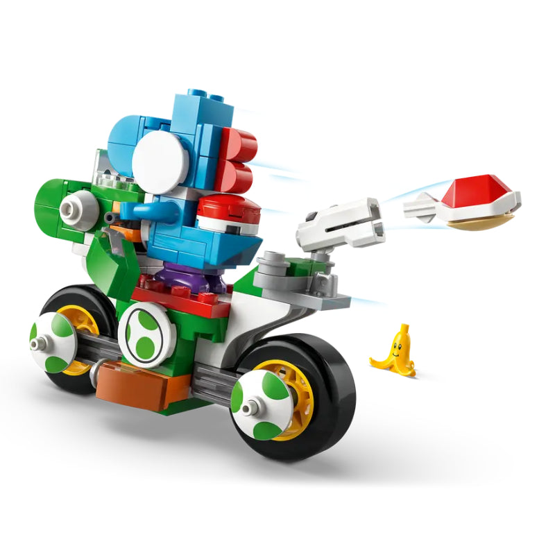 LEGO Mario Kart Yoshi Bike Toy Set (133-Piece)