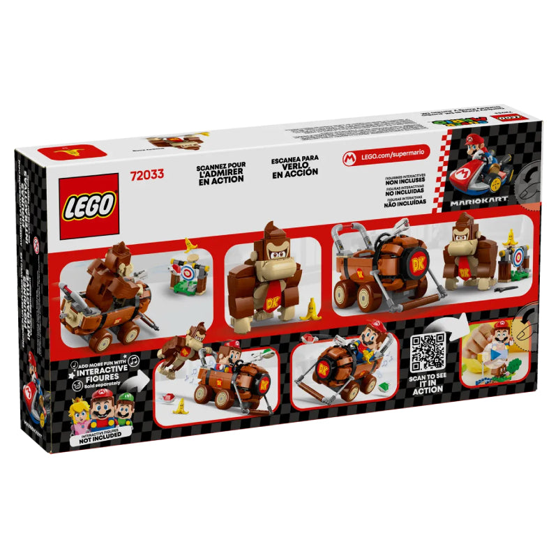 LEGO Mario Kart Donkey Kong & DK Jumbo Toy Set (387-Piece)