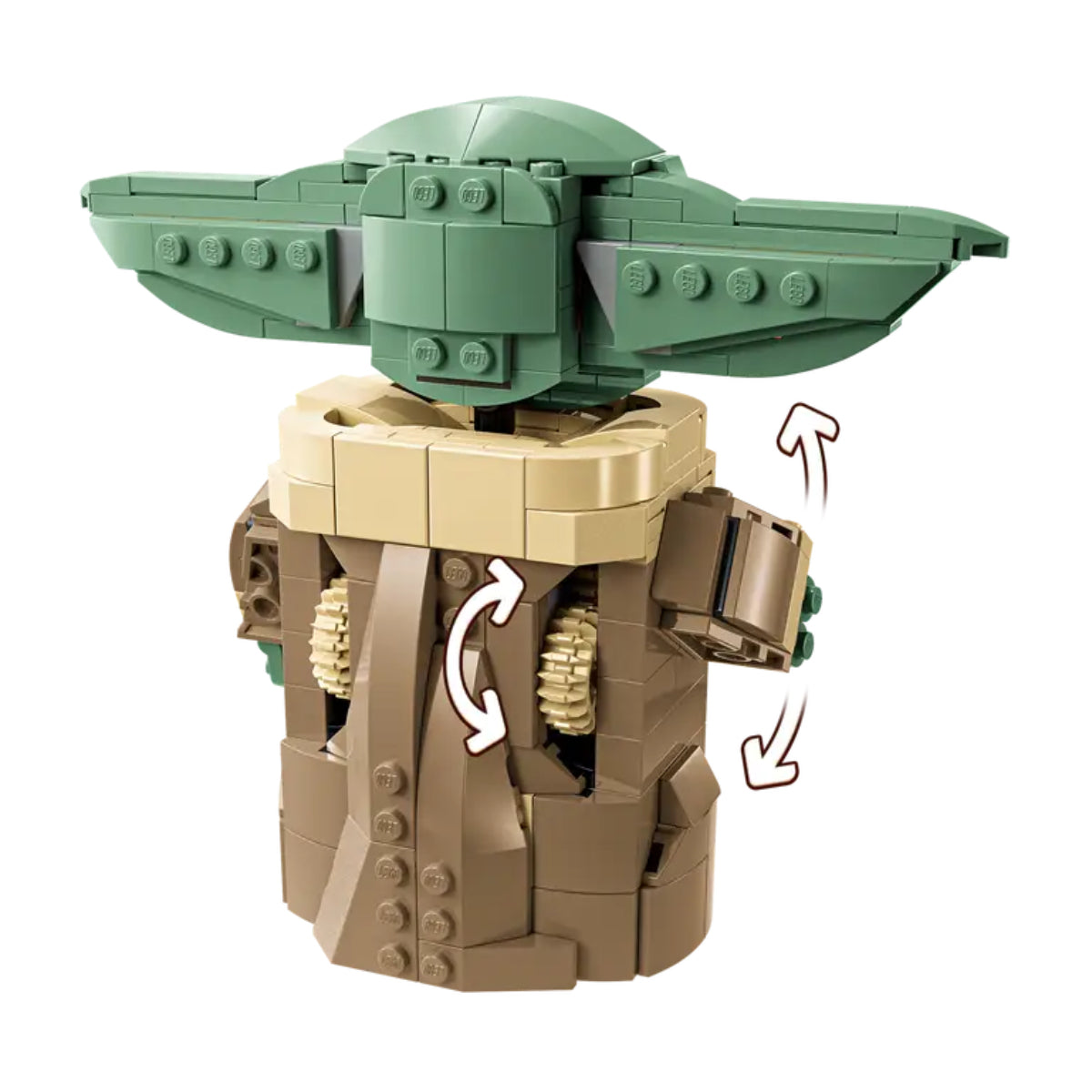 LEGO Star Wars The Mandalorian Grogu with Hover Pram Buildable Toy Set (1048-Pieces)