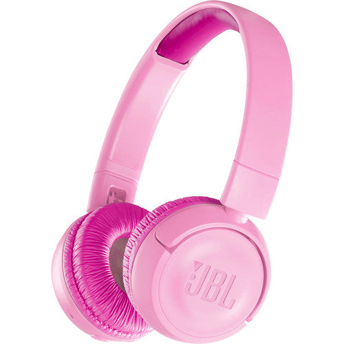 JBL JR300BT Kids Wireless On-Ear Headphones - Pink