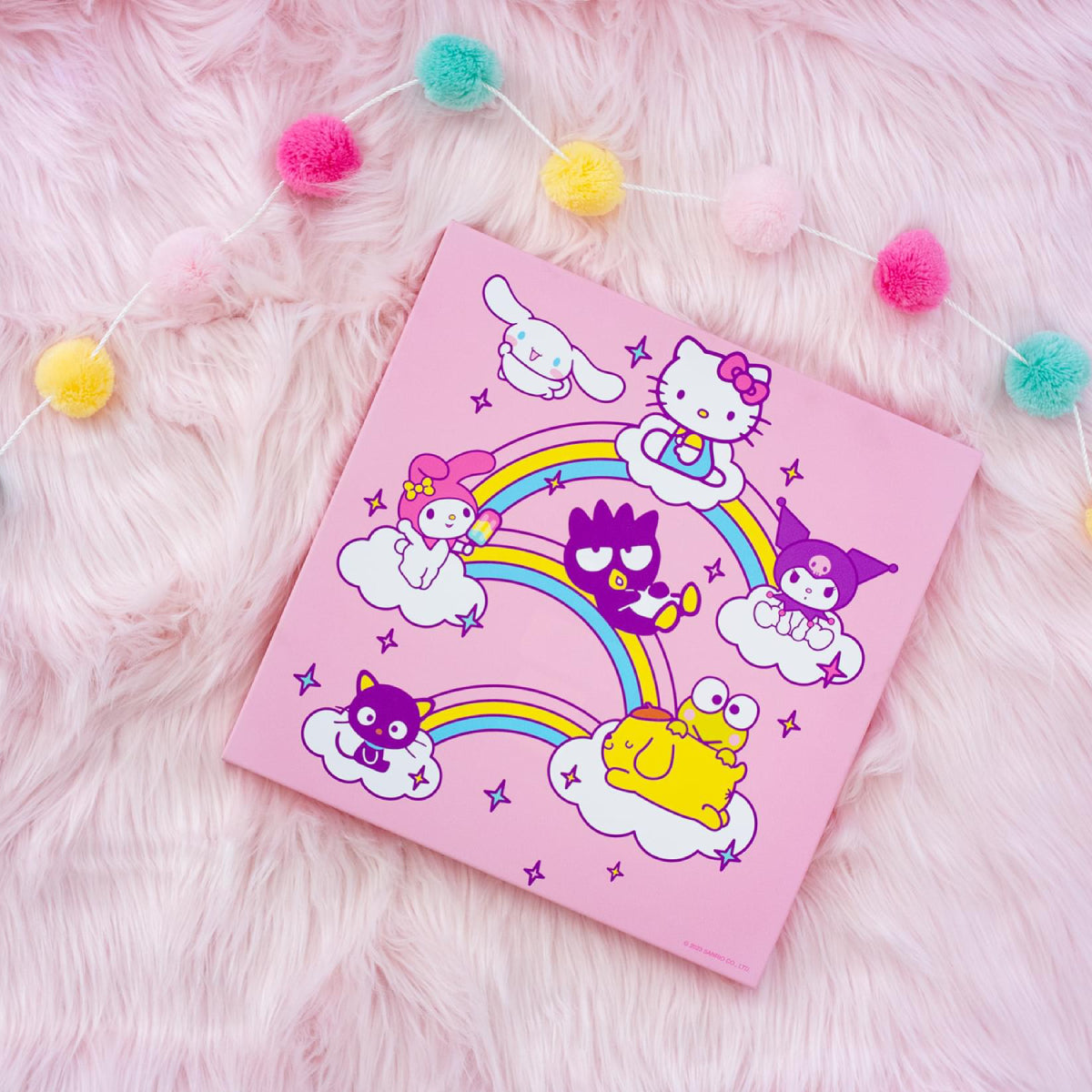 Sanrio Hello Kitty and Friends Rainbows Wall Art