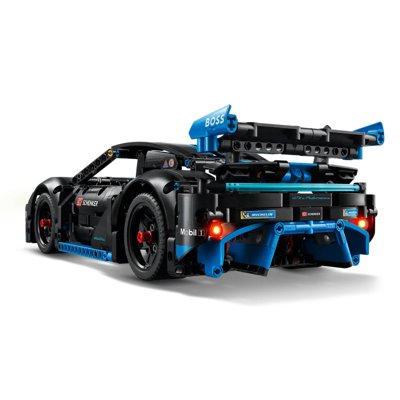 LEGO Technic Porsche GT4 e-Performance Race Car Building Toy (834-Pieces) - Black/Blue