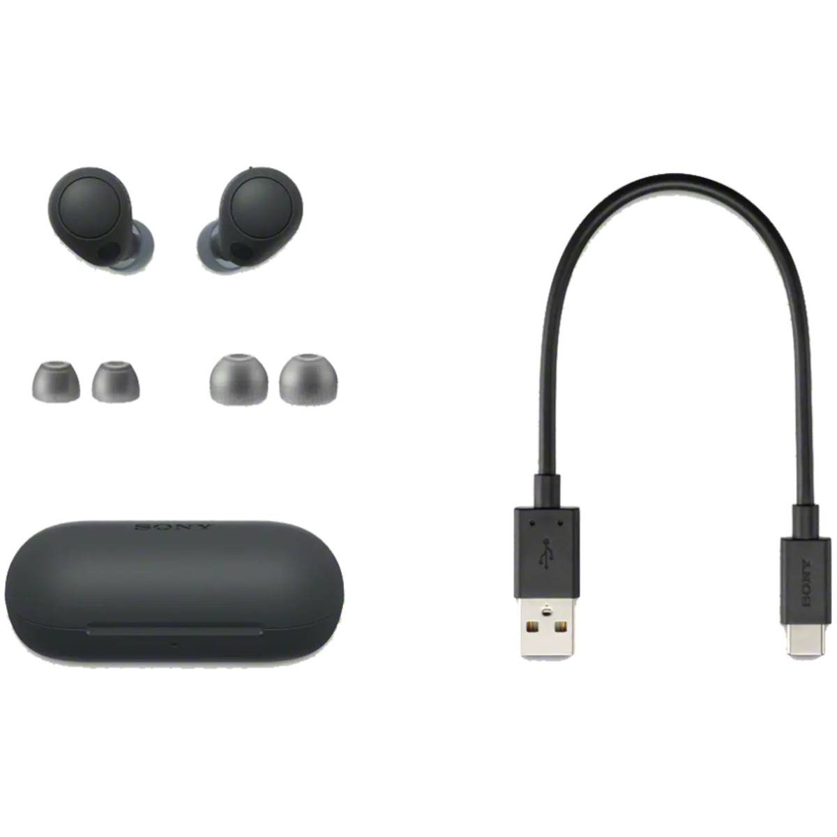 NOISE CANCELING TWS EARBUDS BLK
