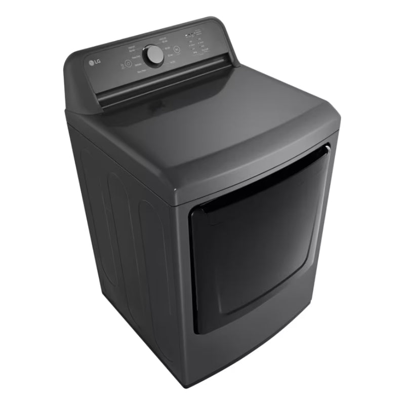 LG DLG6101M 7.3 cu. ft. Ultra Large Capacity Rear Control Gas Dryer - Monochrome Gray