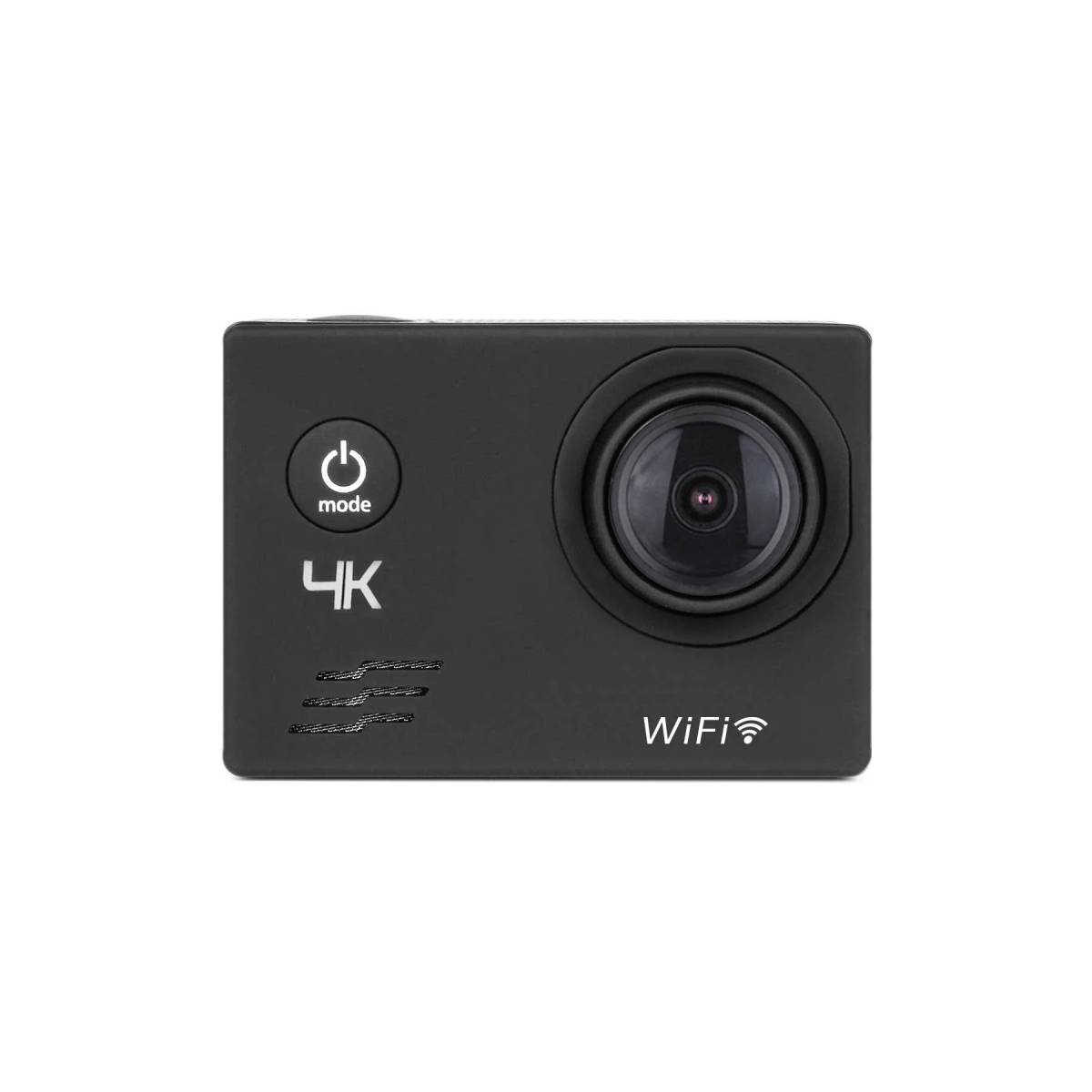 Aluratek ASC4KWF 4K Wi-Fi Sports Action Camera - Black